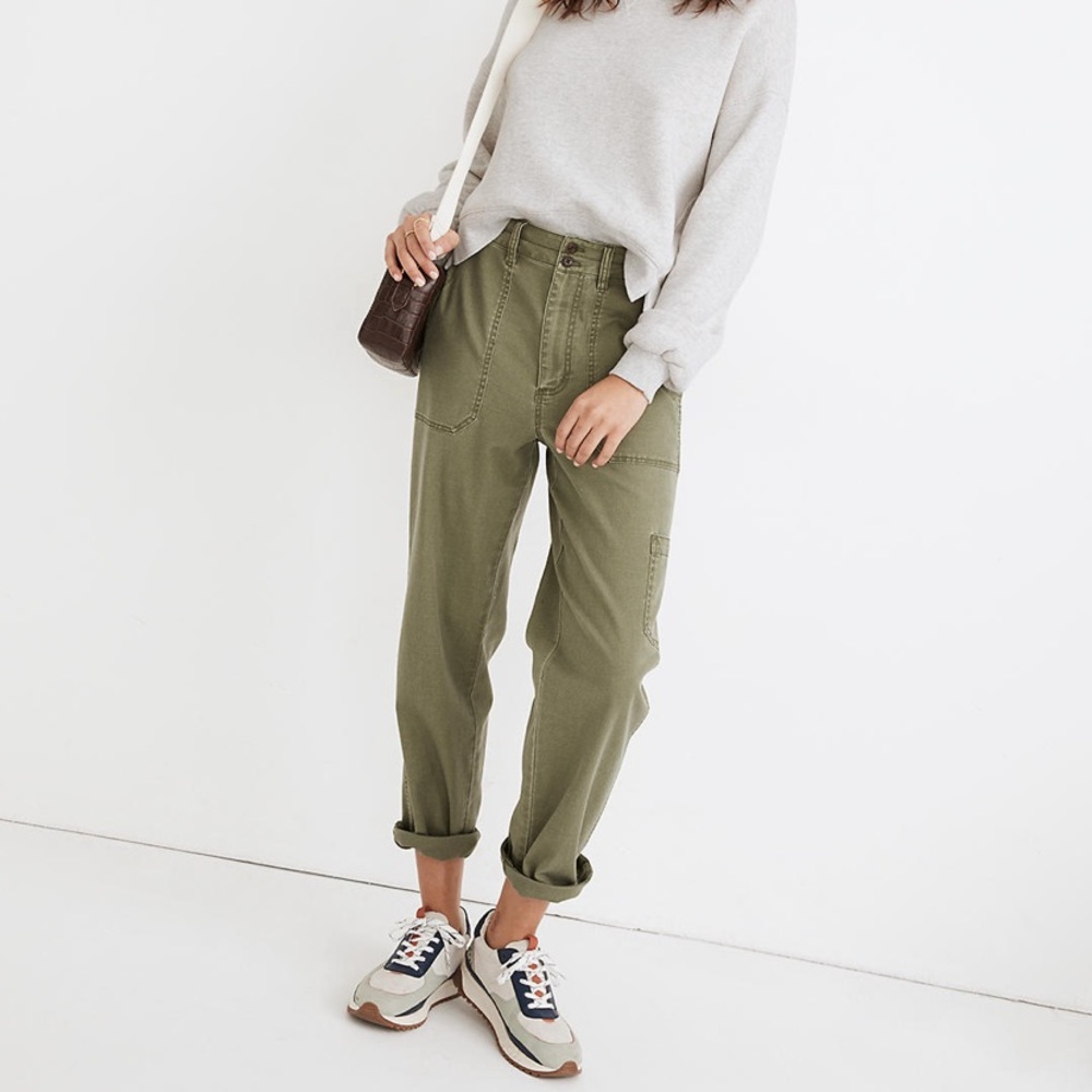 Military Straight Pants